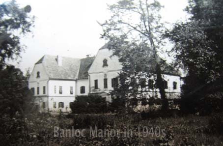 Banloc Manor in 1942