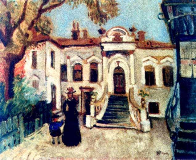 Bucharest as 'Little Paris, impressionist painting