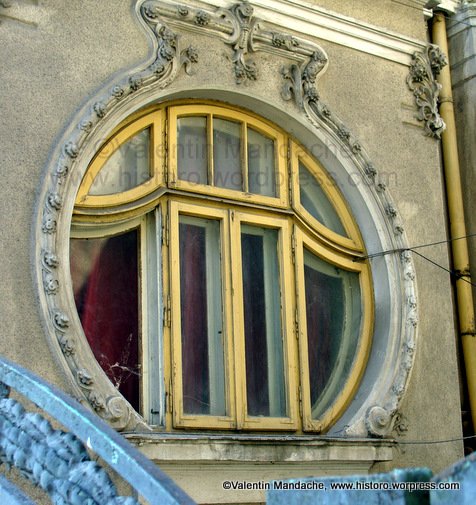 Art Nouveau style window, Bucharest