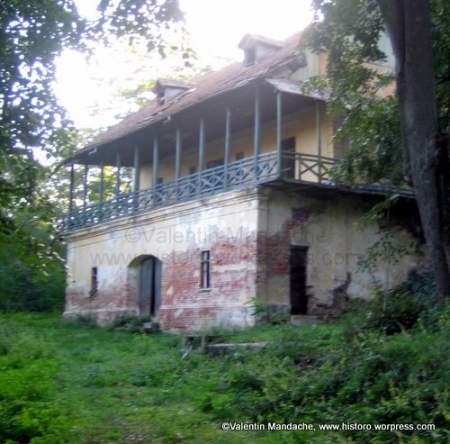 Derelict hunting lodge, Arges county