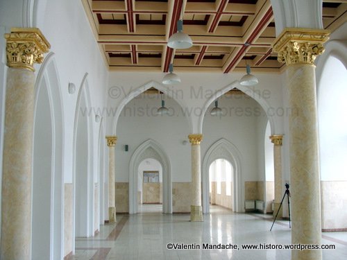 The Gothic interior of Iasi railway station