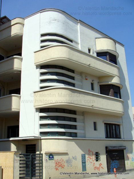 Art Deco style block of flats, Bucharest