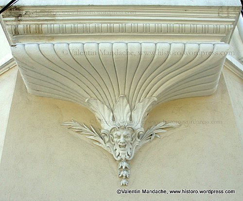 Art Nouveau style bay window bottom, Bucharest