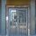 Bucharest Art Deco Apartment Block Doorway