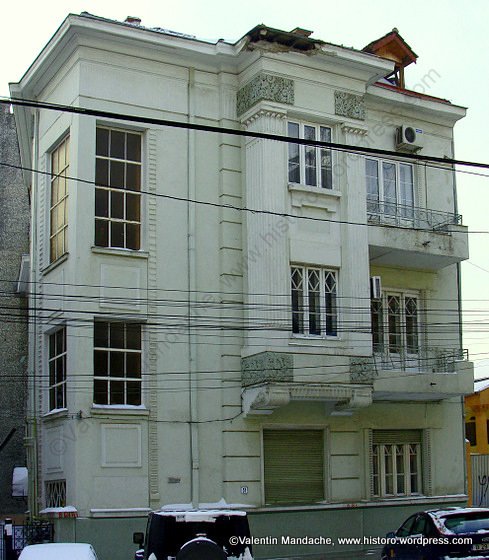 Art Deco style house, 1930s Bucharest