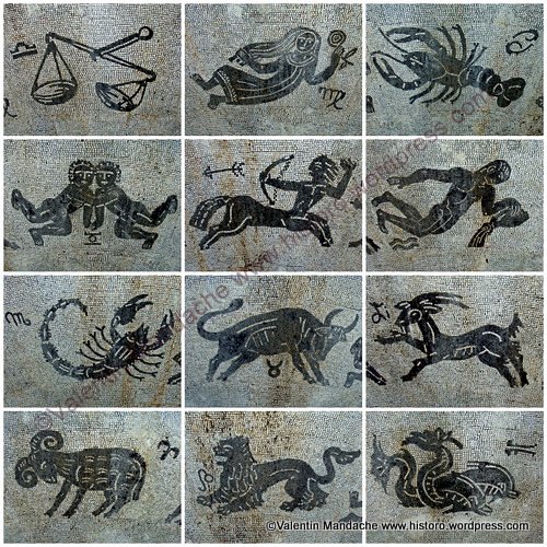 Zodiac Fountain signs, Bucharest