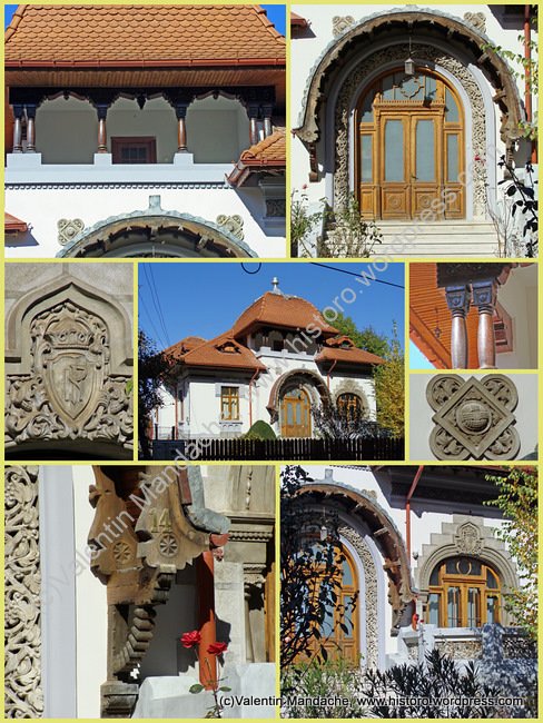 Neo-Romanian style villa, Campina, southern Romania