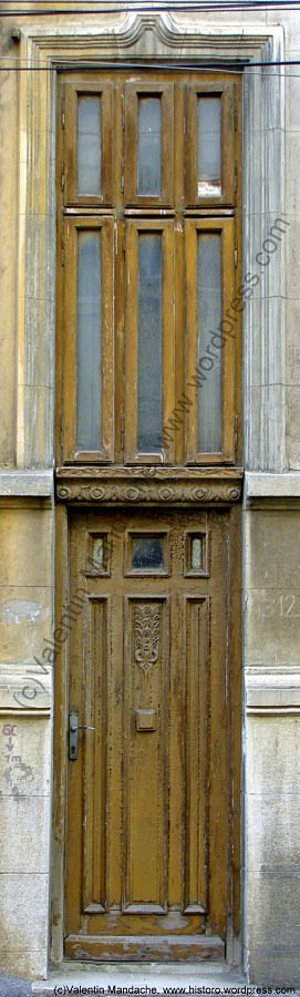 Art Deco style doorway, Bucharest