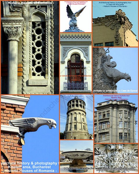 The first 10 architectural tours - Historic Houses of Romania