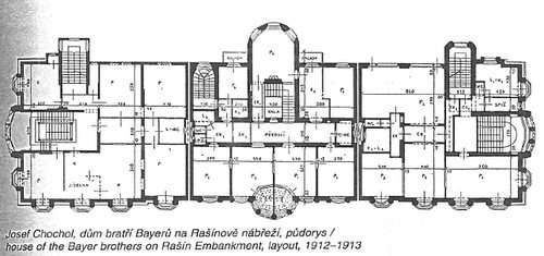 Josef Chochol's cubist house in Prague
