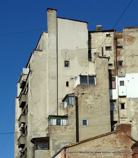 Bucharest 1930s skyline