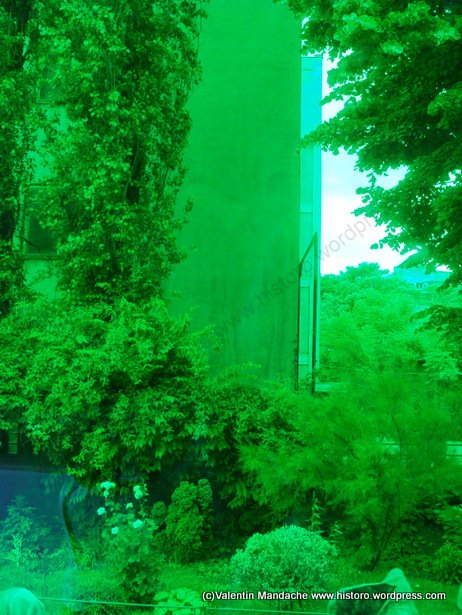 Victorian era tinted glass panes, Bucharest