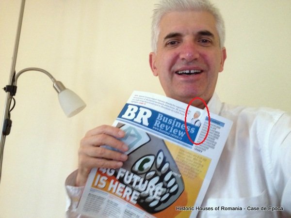 Article in Business Review (Romania) about the Historic Houses of Romania tours