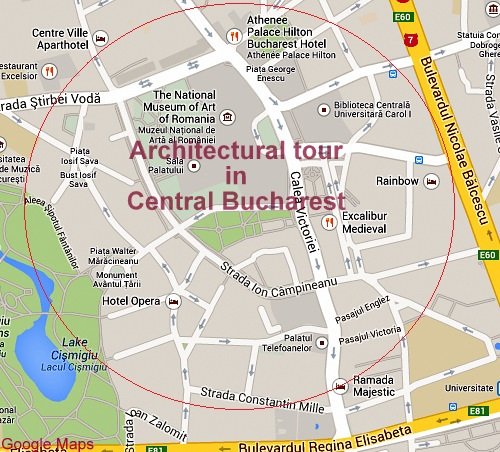 Historic Houses of Romania architectural tour in central Bucharest