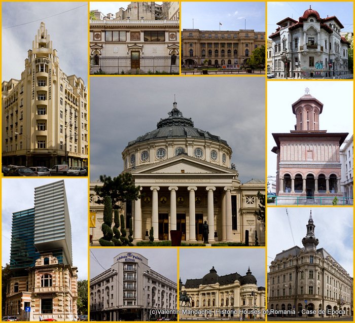 Historic Houses of Romania tour in central Bucharest