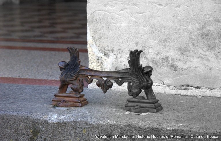 Foot mud scraper dating from the early 1900, Orthodox Metropolitan Cathedral, Sibiu/ Hermannstadt/ Nagyszeben