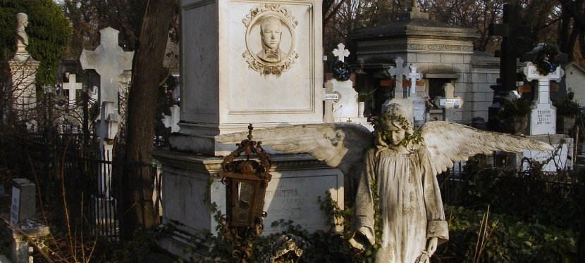 Tour in Bellu Cemetery